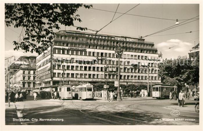 Strassenbahn Stockholm City Norrmalmstorg