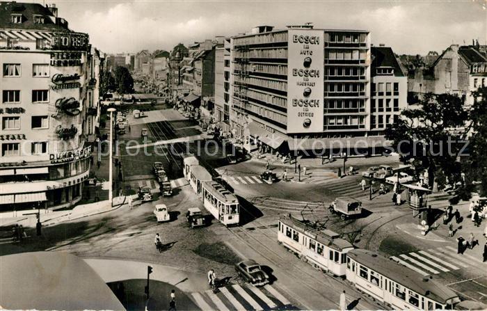 Strassenbahn Koeln am Rhein Hohenzollernring
