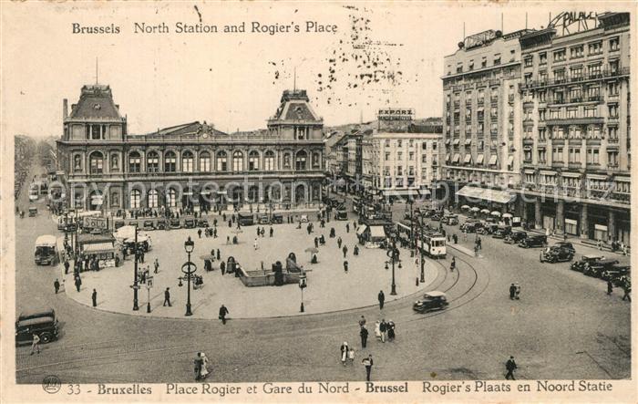 Strassenbahn Bruxelles Place Rogier Gare du Nord