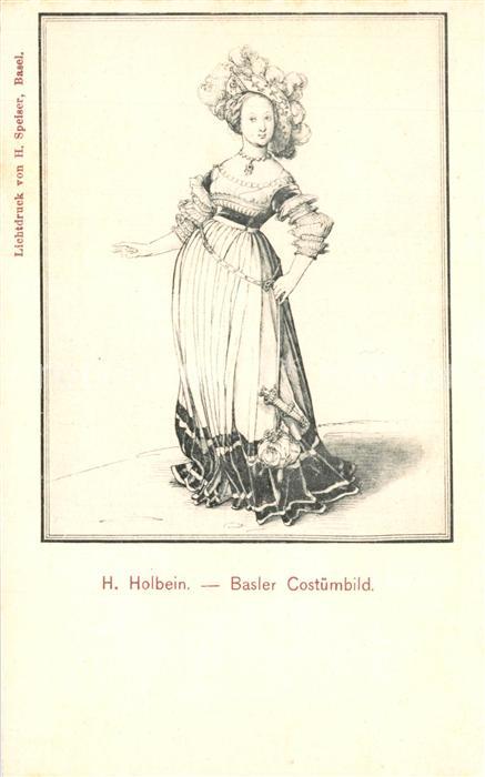 Holbein Hans Basler Kostuembild