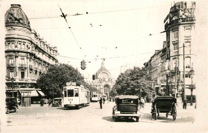 Strassenbahn Antwerpen De Keyserlei