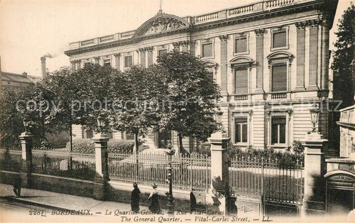 Bordeaux Quartier General Rue Vital-Carles