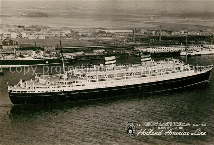 Dampfer Oceanliner Nieuw Amsterdam