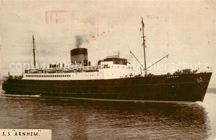 Dampfer Oceanliner S.S. Arnheim