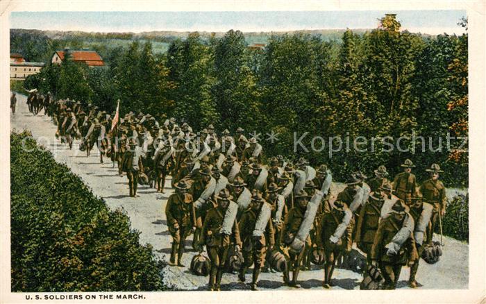 Wrangell Alaska US Soldiers March