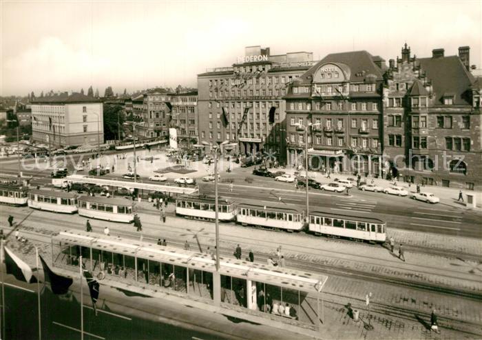 Strassenbahn Leipzig Friedrich-Engels-Platz