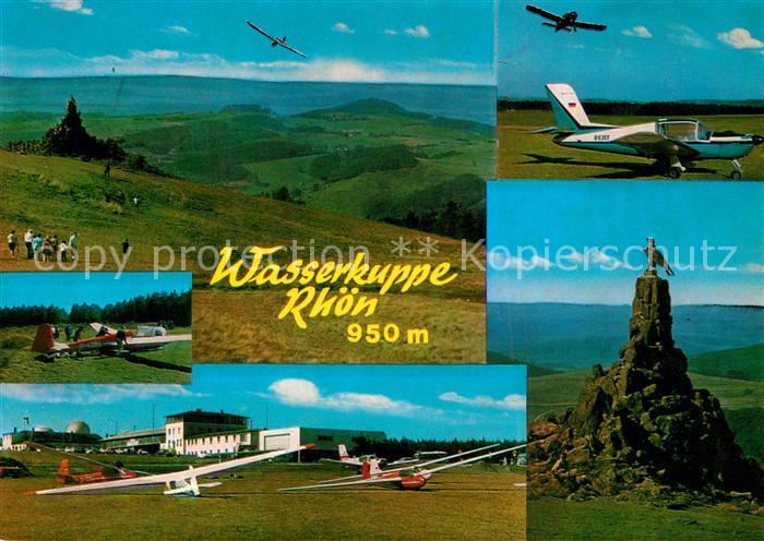 Segelflug Gliding Vol-Voile Vuolo-a-Vela Volo-a-Vela-- Wasserkuppe Fliegerdenkma