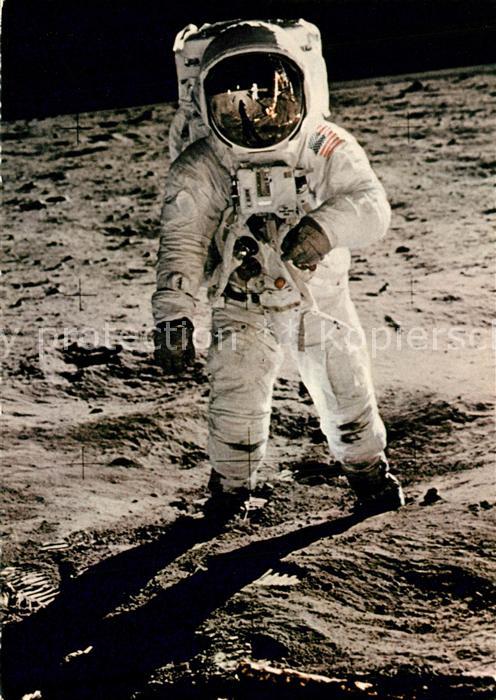 Astronaut Mond Landef?hre Eagle Edwin Aldrin