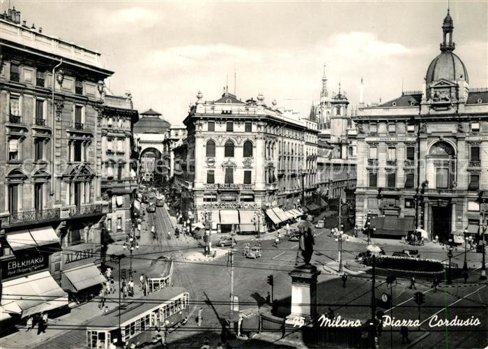 Strassenbahn Milano Piazza Cordusio