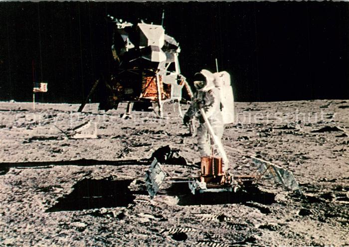 Astronaut Edwin Aldrin Mond Landef?hre Sternenban