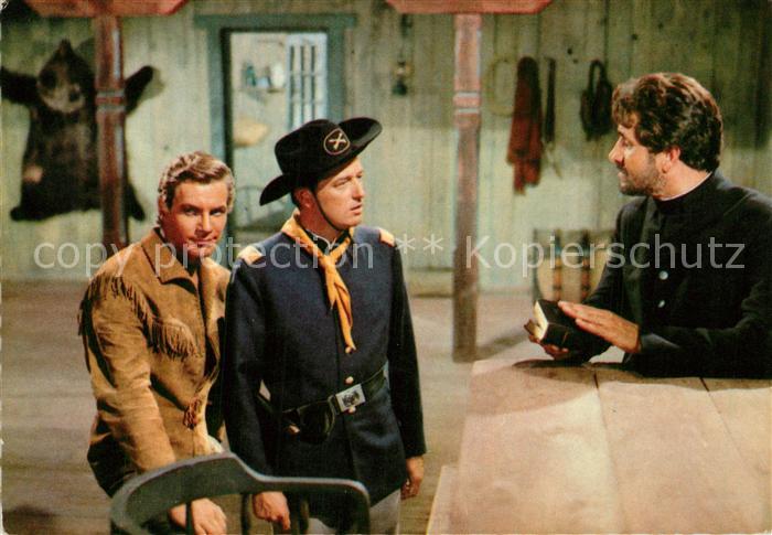 Kino Film Unter Geiern Offizier Prediger Old Surehand
