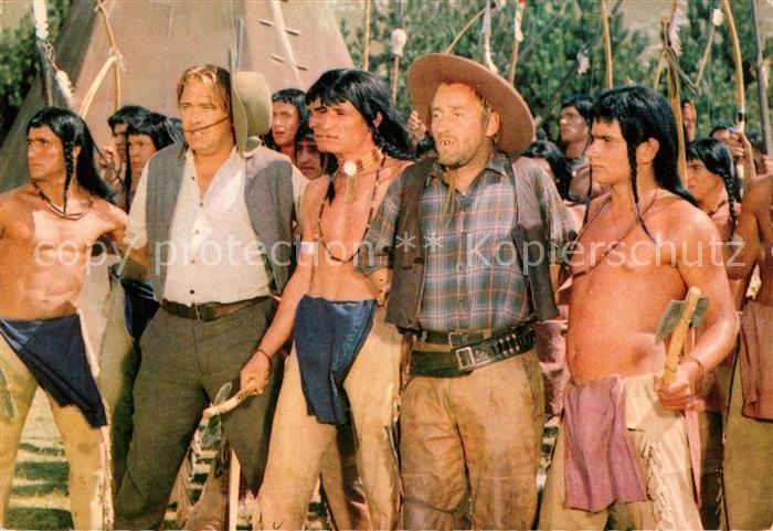 Kino Film Unter Geiern Old Wabble Indianerlager