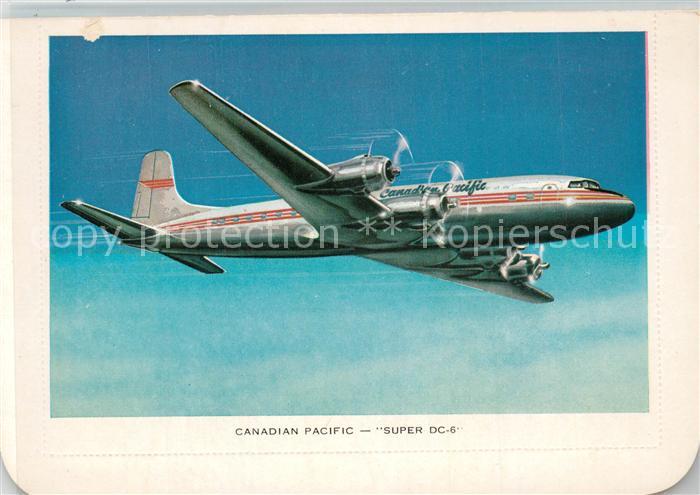 Flugzeuge Zivil Canadian Pacific Super DC-6