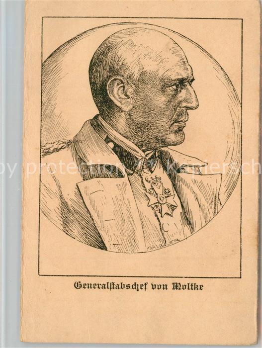 Militaria Generaele Stab Deutschland Helmuth von Moltke Grossadmiral von Tirpitz