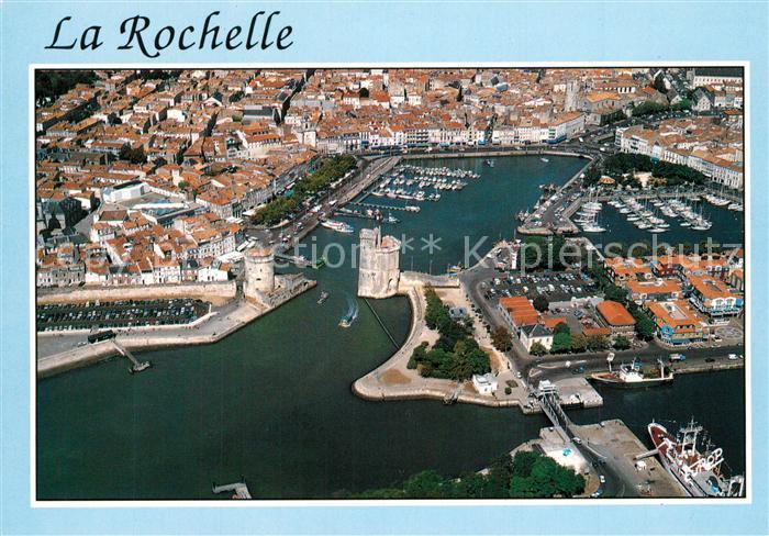La Rochelle Charente-Maritime Vue du vieux port et du centre ville vue aérienne