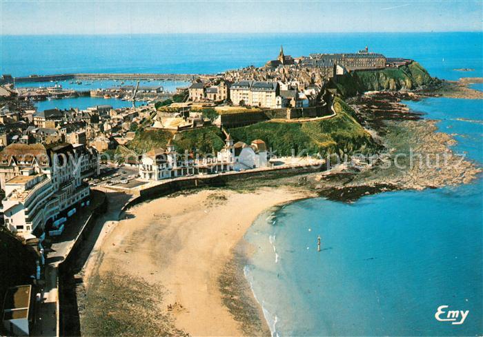 Granville Manche Vue aérienne