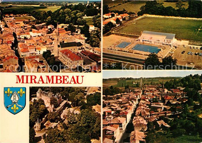 Mirambeau Charente-Maritime Fliegeraufnahmen