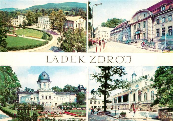 Ladek Zdroj Plac Partyzantow Zaklady Przyrodolecznicze Wojciech i Jerzy Uzdrowis
