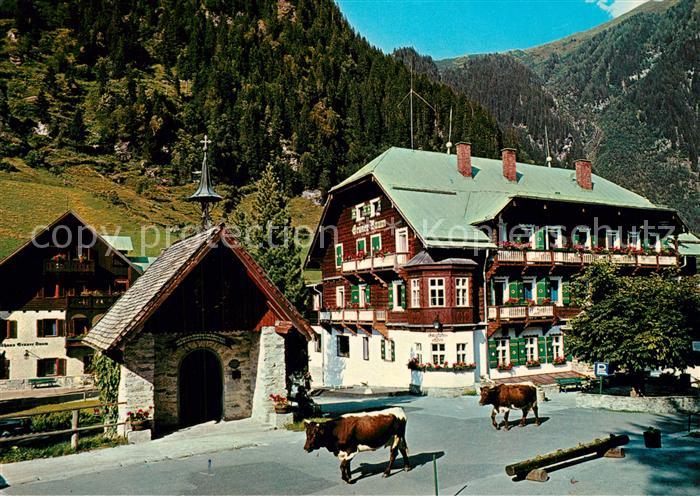 Badgastein Hoteldorf Gruener Baum Gaststaette Kuehe