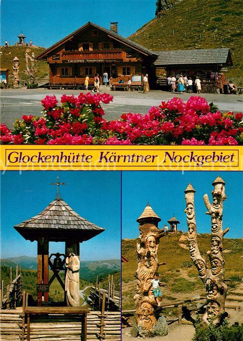 Ebene Reichenau Kaernten Glockenhuette Kaerntner Nockgebiet Holzschnitzereien