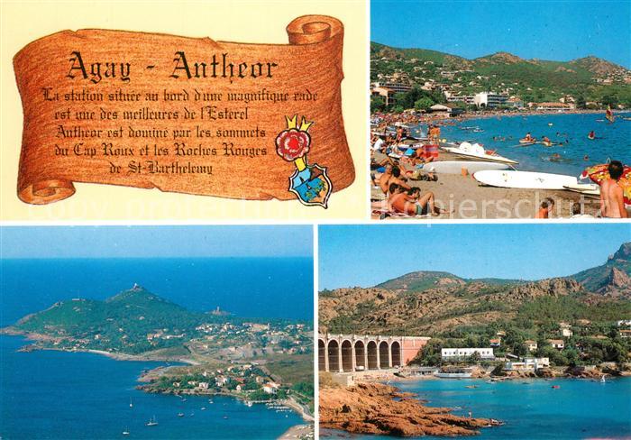 Agay Var Plage Cap Viaduc Cap Dramont vue aérien
