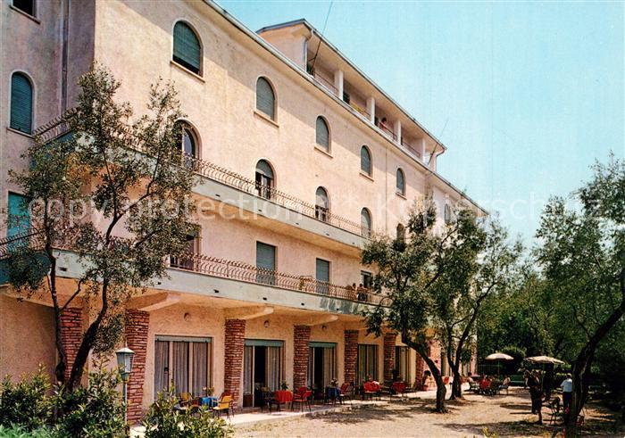 Torri del Benaco Eurotex Hotel Pace Garten Terrasse