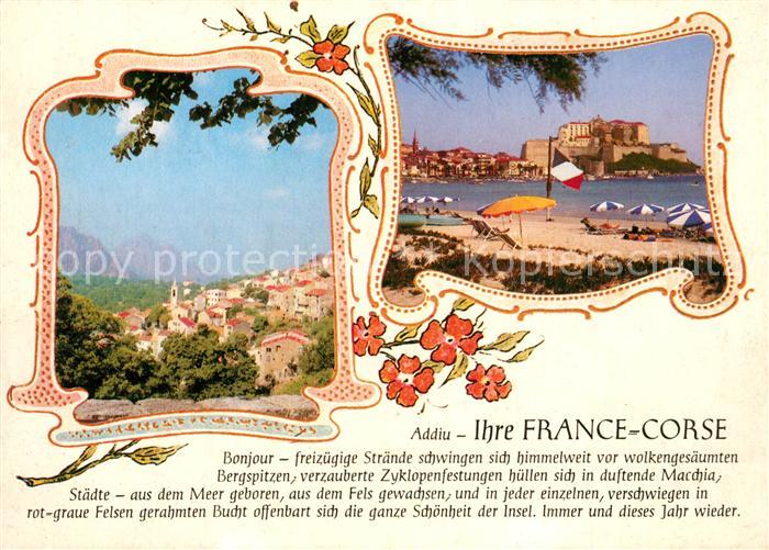 Evisa Panorama Strand Festung