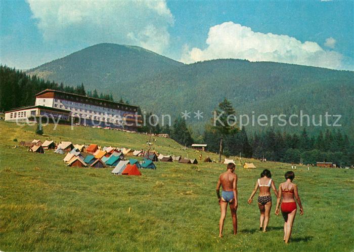 Brezno Hotel Partizan Tale Nizke Tatry Campingplatz Niedere Tatra