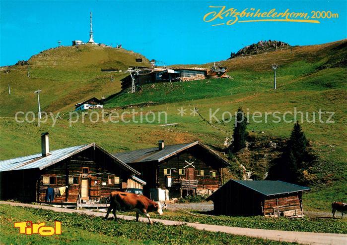 Kitzbuehel Tirol Wandergebiet Kitzbueheler Horn Bergbauern Bergstation Bergbahn