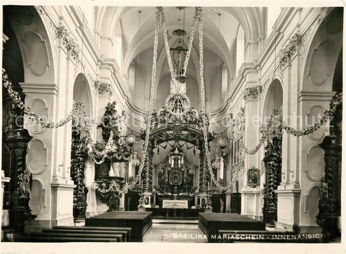 Mariaschein Tschechien Basilika Innenansicht