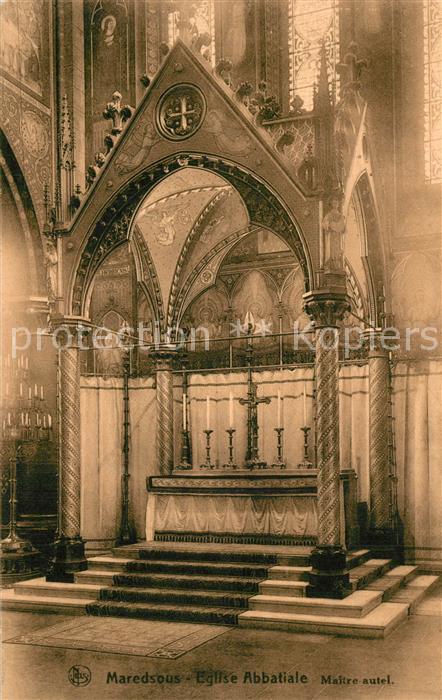 Maredsous Eglise Abbatiale intérieur