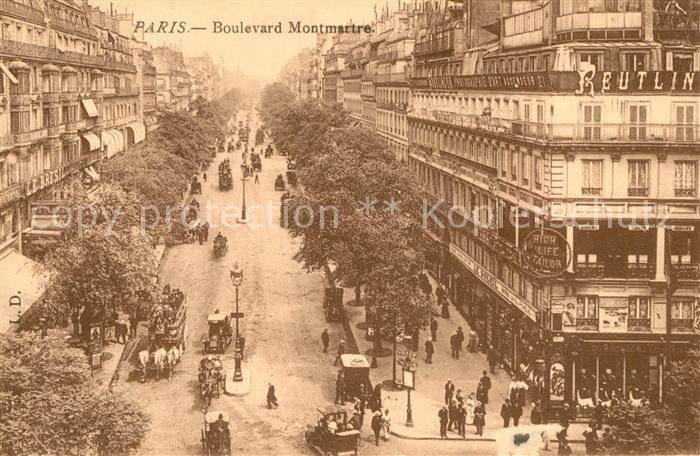 Paris Boulevard Montmartre