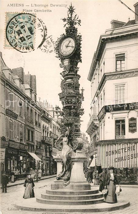 Amiens Horloge Dewailly Place Gambetta
