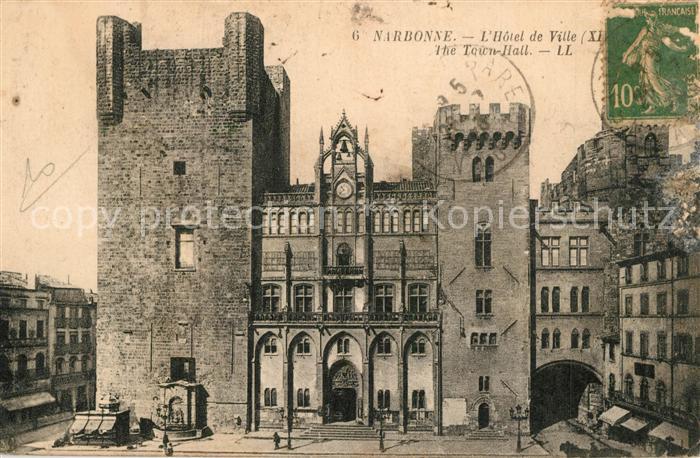 Narbonne Aude Hotel de Ville