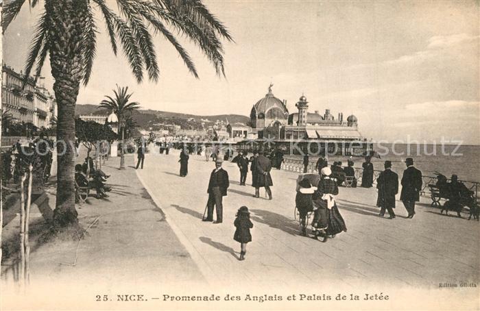 Nice Alpes Maritimes Promenade des Anglais et Palais de la Jetée