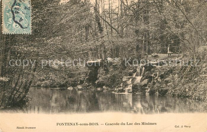 Fontenay-sous-Bois Cascade du Lac des Minimes