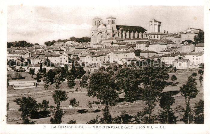La Chaise-Dieu Vue Generale avec Monastère