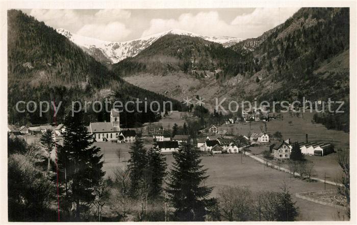 Mittlach Gesamtansicht mit Vogesen