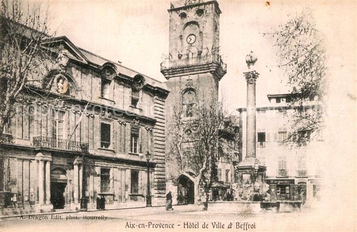 Aix-en-Provence Hotel de Ville et le Beffroi