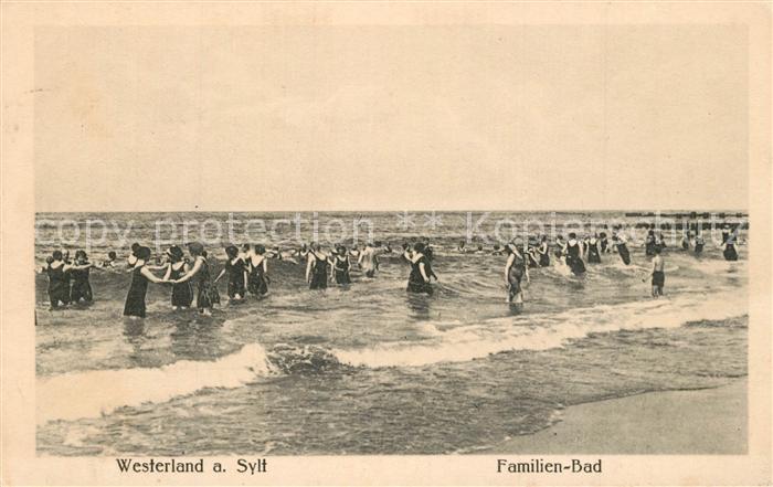Westerland Sylt Familienbad Strand