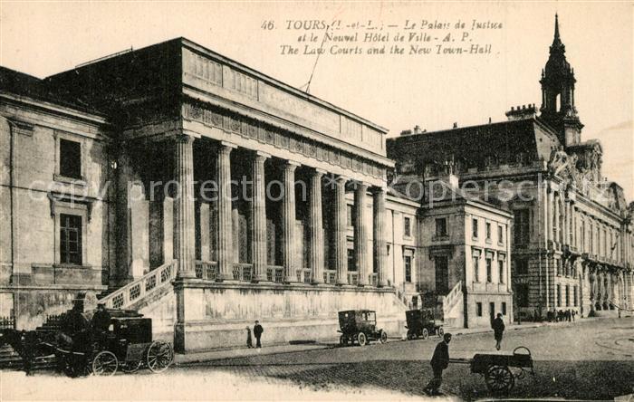Tours Indre-et-Loire Palais de Justice nouvel Hotel de Ville