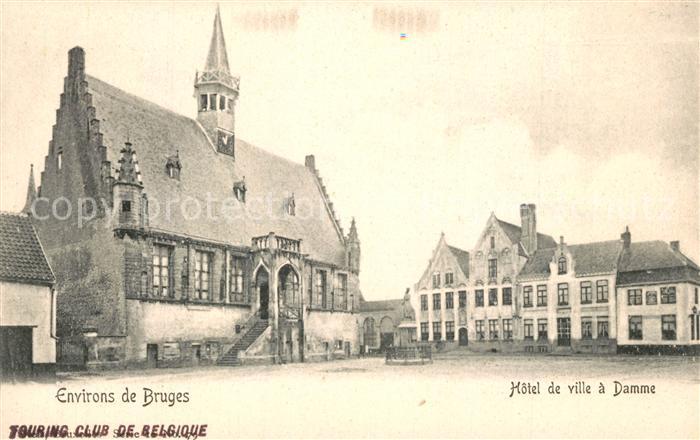 Damme West-Vlaanderen Hotel de Ville