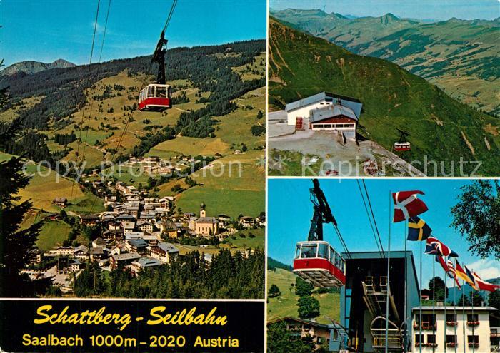 Saalbach-Hinterglemm Schattberg Seilbahn mit Jumbogondel Alpenpanorama