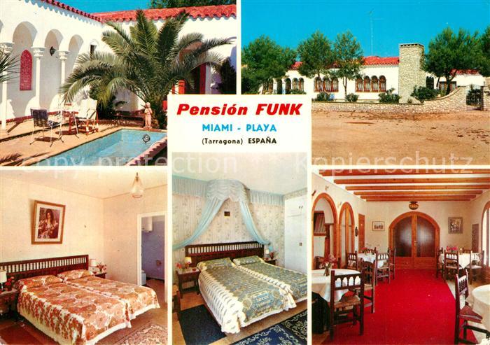 Miami Playa Pension Funk Restaurant Fremdenzimmer Swimming Pool