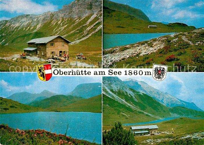 Weisspriach Oberhuette am See Berghuette Bergsee Alpen