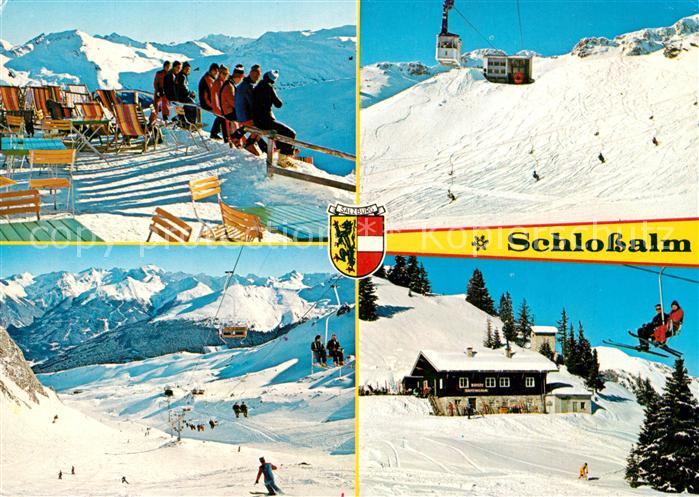 Bad Hofgastein Wintersportplatz Schlossalm Bergrestaurant Skilifte Bergbahn Alpe