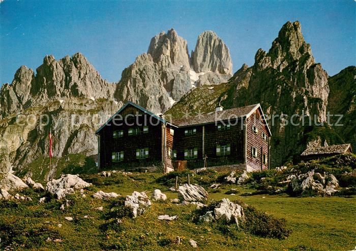 Groebming Steiermark Hofpuerglhuette Berghaus Dachsteingebirge