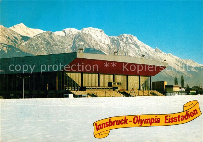 Innsbruck Olympia Eisstadion Olympische Winterspiele 1964 und 1976 Nordkette