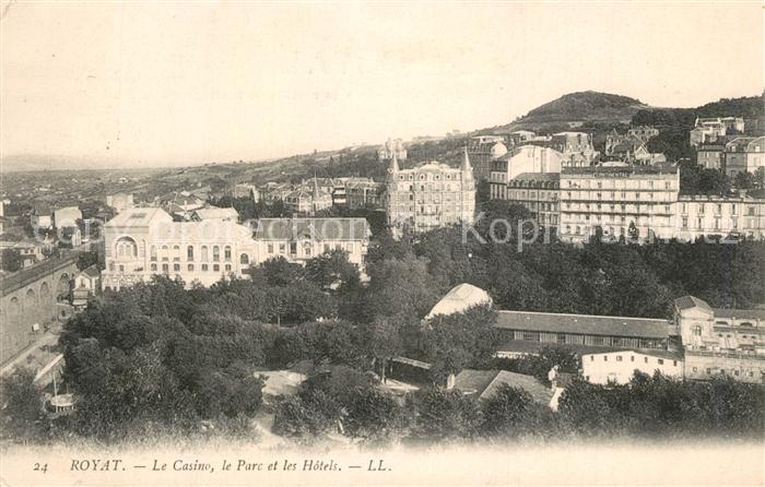 Royat les Bains Casino Parc et Hotels