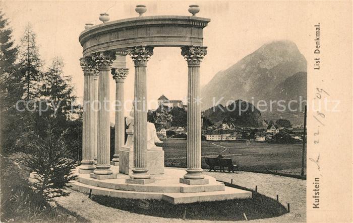Kufstein Tirol List-Denkmal